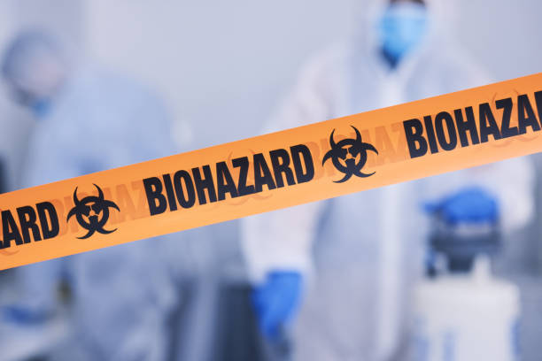 Professional Infectious Disease Decontamination technician working in Soquel, CA
